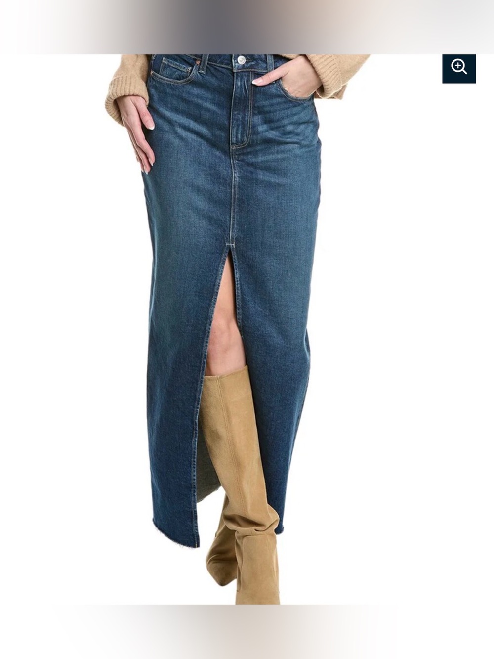 NWT Paige Denim Maxi Skirt - Size 10/30 - Picture 2 of 6